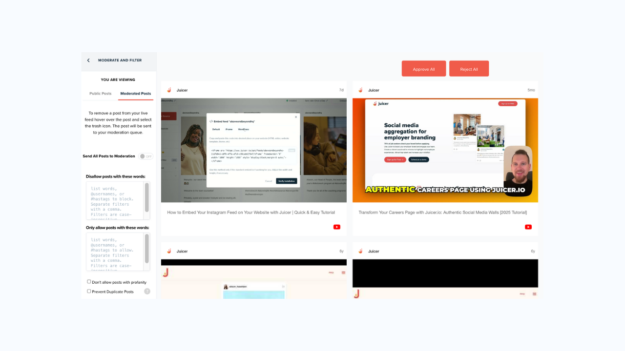 Build a Better Social Media Moderation System for Your School with Juicer
